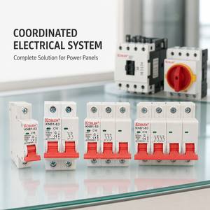 Interruptor de Circuito Eléctrico, Mini Interruptor Automático MCB AC, <span class=keywords><strong>Disyuntor</strong></span> - Product Image 1
