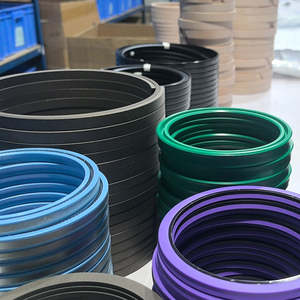 Joint d'étanchéité haute performance pour vérin hydraulique en PU, métal, NBR, PTFE, DH, <span class=keywords><strong>U</strong></span>, DKBI, Ush, Rod, Piston, DKB, PT2, avec joint d'essuie-huile - Product Image 2