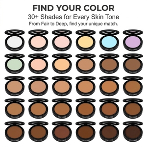 Großhandel Ohne Logo Vegane Aufhellende Mineral-Feuchtigkeitscreme <span class=keywords><strong>Concealer</strong></span>-Palette Private Label Anpassbare Farben Creme-<span class=keywords><strong>Concealer</strong></span> - Product Image 3