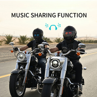 Auriculares para Casco de Motocicleta X5, Impermeables, Inalámbricos, Antiinterferencias, Intercomunicador para Motociclistas
