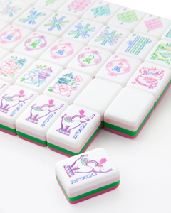 Fichas de Mahjong Americanas de Acrílico de Lujo, 160 Piezas, Ecológicas, Portátiles, Duraderas, Se Acepta Logotipo Personalizado, Diversión Familiar, Entretenimiento, Venta al Por Mayor - Product Image 4