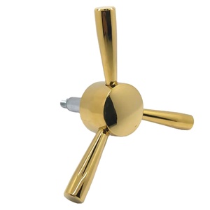 Small 3 Spoke Gun Safe Handle Textured Vault <strong>Door</strong> Handle with 3 Levers, for Bank Cabinet, Safe Box Replacement - Product Image 3