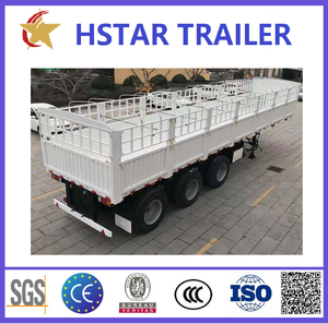 Semirremolque largo de cerca de 3 ejes usado Remolque de camión con capacidad de carga de 60 toneladas a la venta - Product Image 4