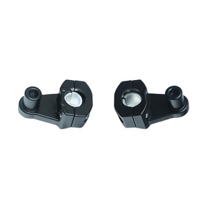 Soporte ajustable plegable de aluminio CNC, soporte de luz para cabeza de motocicleta, soporte de luz trasera, abrazadera de horquillas de tubo para bicicleta Yamaha <span class=keywords><strong>Triumph</strong></span> - Product Image 1