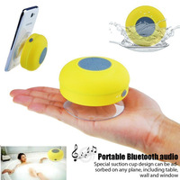 Haut-parleur étanche IPX6, haut-parleur de douche Bluetooth avec ventouse, haut-parleur de salle de bain rechargeable
