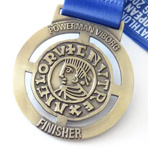 Fournisseur de médailles Médailles de récompenses 3D personnalisées Médailles de finition sport métal métal souvenir personnalisées