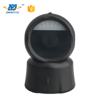 Escáner de Código de Barras Omnidireccional de Escritorio 2D, Plataforma de Escaneo Automático QR DM, para Puntos de Venta, Supermercados y Tiendas Minoristas