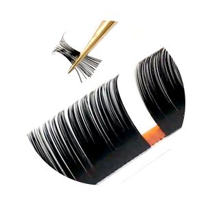 ラッシュトレイプライベートラベルベルベットカシミアラッシュロシアボリューム個別まつげエクステンションマットブラック独自ロゴL <span class=keywords><strong>M</strong></span> - Product Image 5