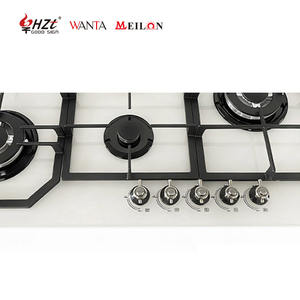 Appareil électroménager de cuisine, plaque en verre trempé, cuisinière à gaz encastrable à 5 brûleurs pour usage domestique - Product Image 3