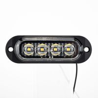 Systèmes d'éclairage automobile, 4 feux de position latéraux à LED pour camions, feux de remorque 12-24V, feux à LED pour voiture, feux de camion universels