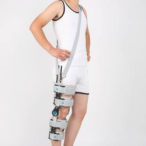 Lieferung verstellbare ortho pä dische Orthese Klappbare Knies tütze für postoperative Knies tütze Verstellbare Knie orthese - Product Image 4