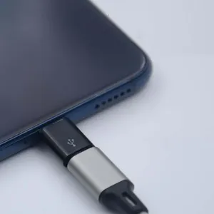 Adaptateur Micro USB Femelle vers Type C Mâle pour Transfert de Données Compatible avec Mi9 Redmi Note7 <span class=keywords><strong>P30</strong></span> <span class=keywords><strong>Pro</strong></span> S9 Note 9 Prise USB-C vers Micro USB - Product Image 4