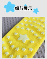 Chaussettes antidérapantes respirantes pour enfants et jeunes, personnalisées, avec motif tricoté et logo, idéales pour le trampoline, collection été
