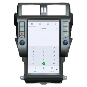 Radio estéreo para coche con pantalla Tesla de 13.6 pulgadas y sistema Android para Toyota Prado LC150 2014-2017, con Carplay, navegación y actualización de la unidad principal del coche. - Product Image 4