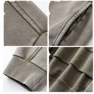 Sudadera con Capucha de Gran Peso, 100% Algodón, 500 g/m², Estilo Urbano, Logotipo Personalizado, Impresión Puff, Sudadera Holgada - Product Image 4