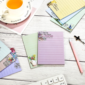 8 gói Christian hoa thiết kế dính tôn giáo kinh thánh câu trích dẫn notepads truyền cảm hứng nhỏ Kinh Thánh truyền cảm hứng ghi nhớ - Product Image 4