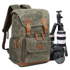 Sac à dos en toile imperméable pour <span class=keywords><strong>appareil</strong></span> <span class=keywords><strong>photo</strong></span> Sac à dos 15 pouces pour ordinateur portable <span class=keywords><strong>Nikon</strong></span> Sony Accessoires pour <span class=keywords><strong>appareil</strong></span> <span class=keywords><strong>photo</strong></span> et objectif trépied - Product Image 1