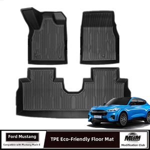 Alfombrilla de Piso TPE para <span class=keywords><strong>Mustang</strong></span> <span class=keywords><strong>Mach</strong></span>-<span class=keywords><strong>E</strong></span> Modelo 5030, Compatible con OLIVER 1992-1998, Juego Completo de Protección para Maletero, Asientos Traseros y Respaldo, <span class=keywords><strong>Interior</strong></span> - Product Image 5