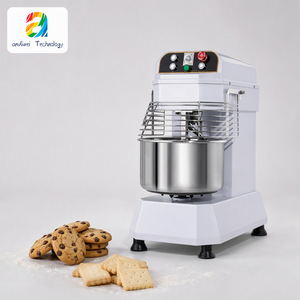 Mezcladora planetaria de 30L, 40L, 100L, 200L, mezcladora espiral para uso doméstico, mezcladora de masa para galletas, mezcladora de masa para panaderías, mezcladora de masa de alta eficiencia - Product Image 1
