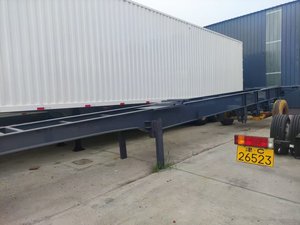 รถพ่วงพื้นเรียบแบบคอห่าน Fengniao ขนาด 45 ฟุต/53 ฟุต ขายดี รถพ่วงบรรทุกหนักแบบพื้นต่ำ รถบรรทุกแห้ง รถพ่วงเหล็กบรรทุกสินค้า ขนาด 1001-2000 กก. - Product Image 2