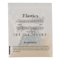 Nouveaux Consommables Dentaires : Élastiques Orthodontiques en Caoutchouc, Pack Zoo, pour Appareils Dentaires et Unité de Thérapie Orale Manuelle