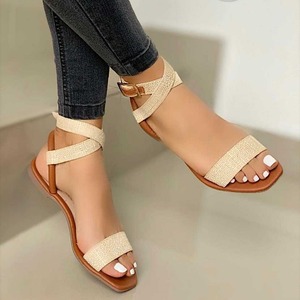 Sandali donna donna donna donna donna donna donna con bottone piatto Plus Size sandali Casual - Product Image 5