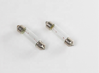 Fabricant c5w 12v 24v 5w 10w clair mini conduite ampoule ampoule de phare automatique d'instrument de voiture ampoule meilleure qualité