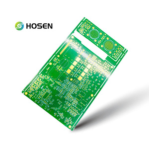 Placa de Circuito Impreso (PCB) de Alta Frecuencia PTFE TU-863+ 2.2DK 10GHz Multicapa HDI con Control de Impedancia de Cobre Pesado, Via Ciego Enterrado ENIG - Product Image 1