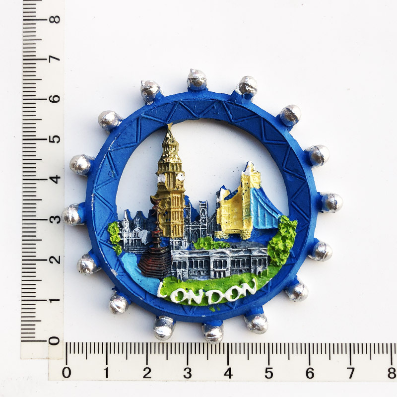 9 Paysage des yeux de Londres
