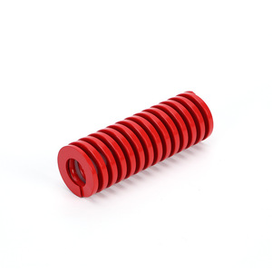 Ressort de compression rectangulaire haute précision 20*10mm à charge moyenne TT-1 en acier allié silicium-chrome thermolaqué rouge pour - Product Image 3
