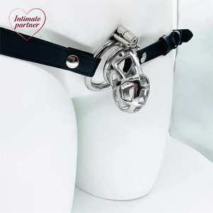 High <strong>Quality</strong> Mamba Male Chastity Cage <strong>Penis</strong> Exercise Device <strong>Penis</strong> Rings Discreet Sissy Femboy Cock Cage Men Adult Goods - Product Image 4