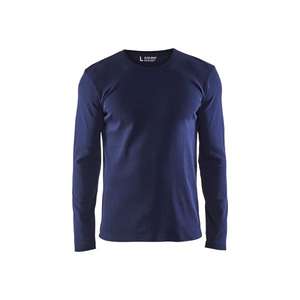 Blaklader เสื้อยืด3314103289004XL แขนยาวนาวีสีน้ำเงิน-EAN เสื้อยืดทำงาน7330509464410และเสื้อโปโล - Product Image 1