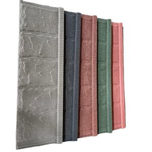 Tuiles de toit en <span class=keywords><strong>ardoise</strong></span> imperméables de style chinois, design moderne, couleurs personnalisées, matériau en pierre revêtue pour la construction de maisons et d'appartements - Product Image 4