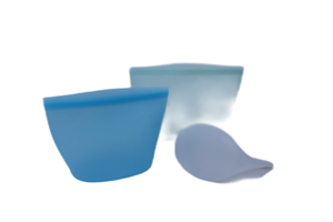 Sacs de conservation alimentaire en silicone réutilisables, sans BPA, étanches, pour garder au frais, avec fermeture à glissière, pour le lait maternel - Product Image 6