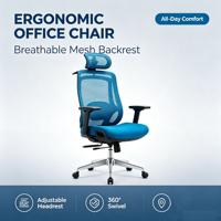 La chaise de bureau exécutive rotative en maille, nouvelle conception, chaise de travail et de jeu sur ordinateur, ergonomique