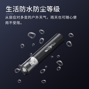 ไฟฉายฉลามยิ้ม LED แบตเตอรี่แบบชาร์จไฟได้แบบพกพาสำหรับตั้งแคมป์กลางแจ้งแสงสีขาวความเข้มสูง - Product Image 3