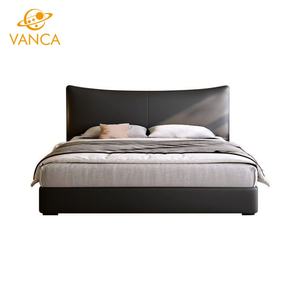 Современная Роскошная бархатная платформа, деревянные кровати с обивкой, двойная кровать размера «Super king-Size» с отделением для хранения - Product Image 6