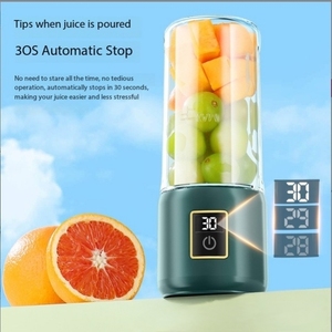 Portable Crushing <b>Juicing</b> Household Fully Automatic Juice <b>Machine</b> Wireless USB Charging Juicer Cup Multi Functional Mixing Cup - Product Image 2