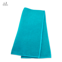 Chiffon en microfibre pour le detailing automobile 400 g/m², sans peluches, sans traces, très absorbant, pour le nettoyage des vitres, utilisation domestique et automobile, serviette gaufrée