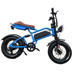 Vélo électrique à gros pneus 16 <span class=keywords><strong>pouces</strong></span> <span class=keywords><strong>Fatbike</strong></span> 48v 500w Vélo électrique tout-terrain Vélo électrique de ville Entrepôt européen Vélo électrique pour adultes - Product Image 4