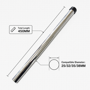 Tubo Cromado de Fábrica de 32/35/38/40 mm para <span class=keywords><strong>Aspiradoras</strong></span> Numatic, Karcher y <span class=keywords><strong>Nilfisk</strong></span>, Tubo Metálico, Piezas de Repuesto, <span class=keywords><strong>Accesorios</strong></span> - Product Image 2