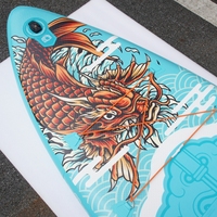 Planche à pagaie gonflable de nouvelle conception, planche SUP stable et durable, adaptée aux débutants pour les sports nautiques