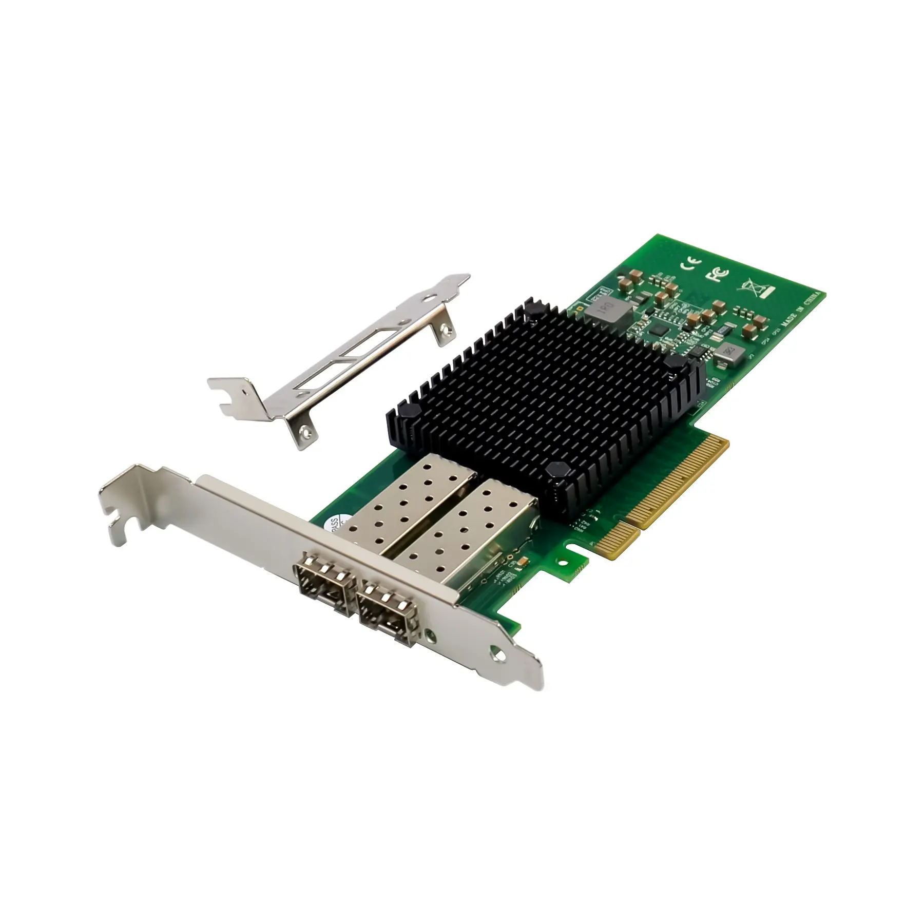 SUNWEIT ST7286 Mellanox PCIE X8, tarjeta de red Ethernet de fibra de doble puerto de 10 Gigabit, basada en la ConnectX-3 de Mellanox