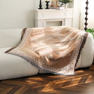 Servicio <span class=keywords><strong>de</strong></span> Diseño Personalizado Multidimensional, Manta Bohemia Geométrica Vintage al por Mayor, Ecológica, <span class=keywords><strong>de</strong></span> Poliéster/Algodón - Product Image 2