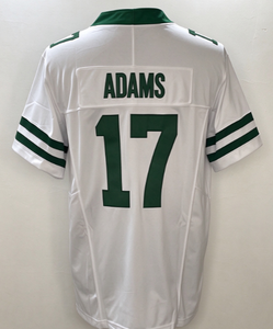 Camiseta de Fútbol de Poliéster Blanca y Verde con Estampado, Nombre y Número Personalizados, Manga Corta, Ropa Deportiva de Equipo - Product Image 3