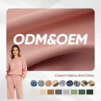 Vente en gros OEM – Tissu polaire tricoté chaîne 380 GSM, 55 % polyester, 41,5 % rayonne, 4,5 % élasthanne, extensible, uni, pour sweats-shirts femme