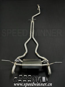 Catback d'échappement SpeedWinner 304 en acier inoxydable ou en titane pour <span class=keywords><strong>Land</strong></span> <span class=keywords><strong>Rover</strong></span> Defender 3.0T <span class=keywords><strong>2022</strong></span>/Defender 2020 Système d'échappement - Product Image 2