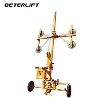 Chariot de manutention de verre Belift 200-400KG avec ventouse et rotation à 360° °   Rotation verrouillable pour le traitement en profondeur du verre