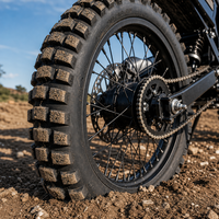Motocross électrique puissant pour adultes de 17 kW, vitesse maximale de 95 km/h, moto tout-terrain de montagne, 500 Nm de couple, enduro