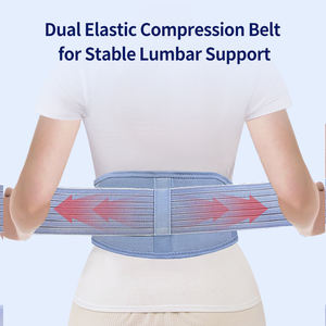 Ceinture de soutien thermique WFR Pro |   Ceinture lombaire en tourmaline et aimant – Auto-chauffante, respirante et réglable pour un confort tout au long de la journée - Product Image 4